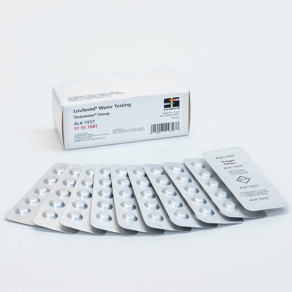 Alk Test Tablet Reagents