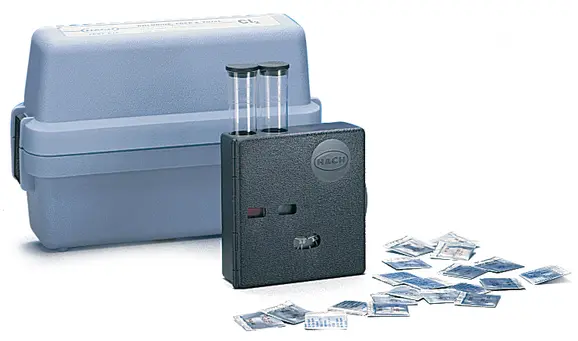 Chlorine (Free & Total) Color Disc Test Kit, Model CN-66