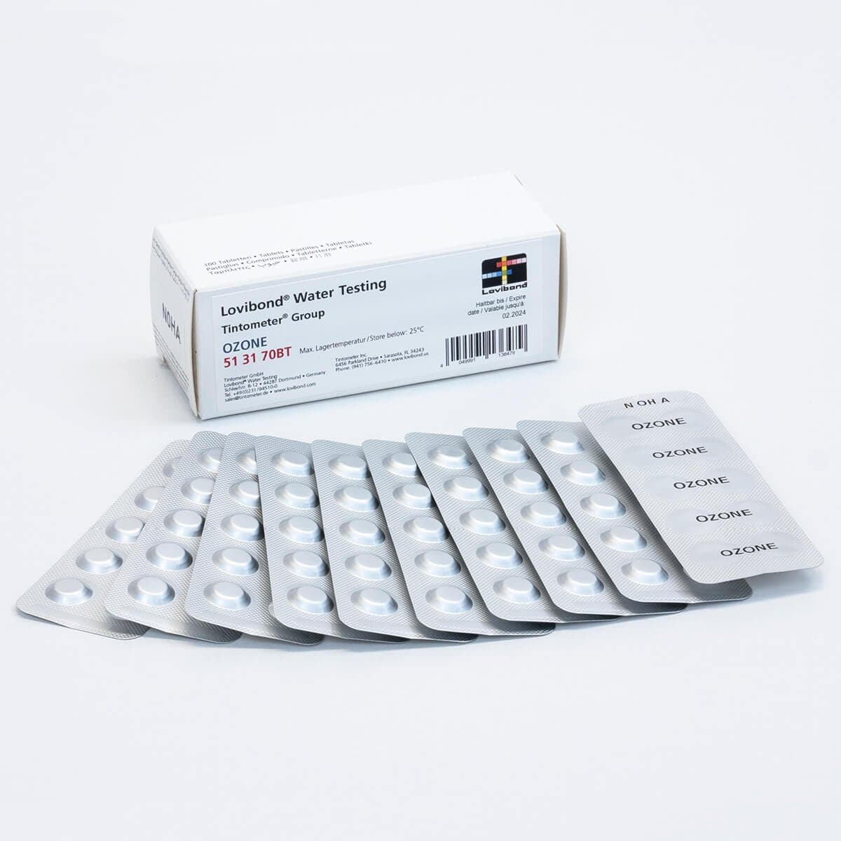 Ozone Tablet Reagents