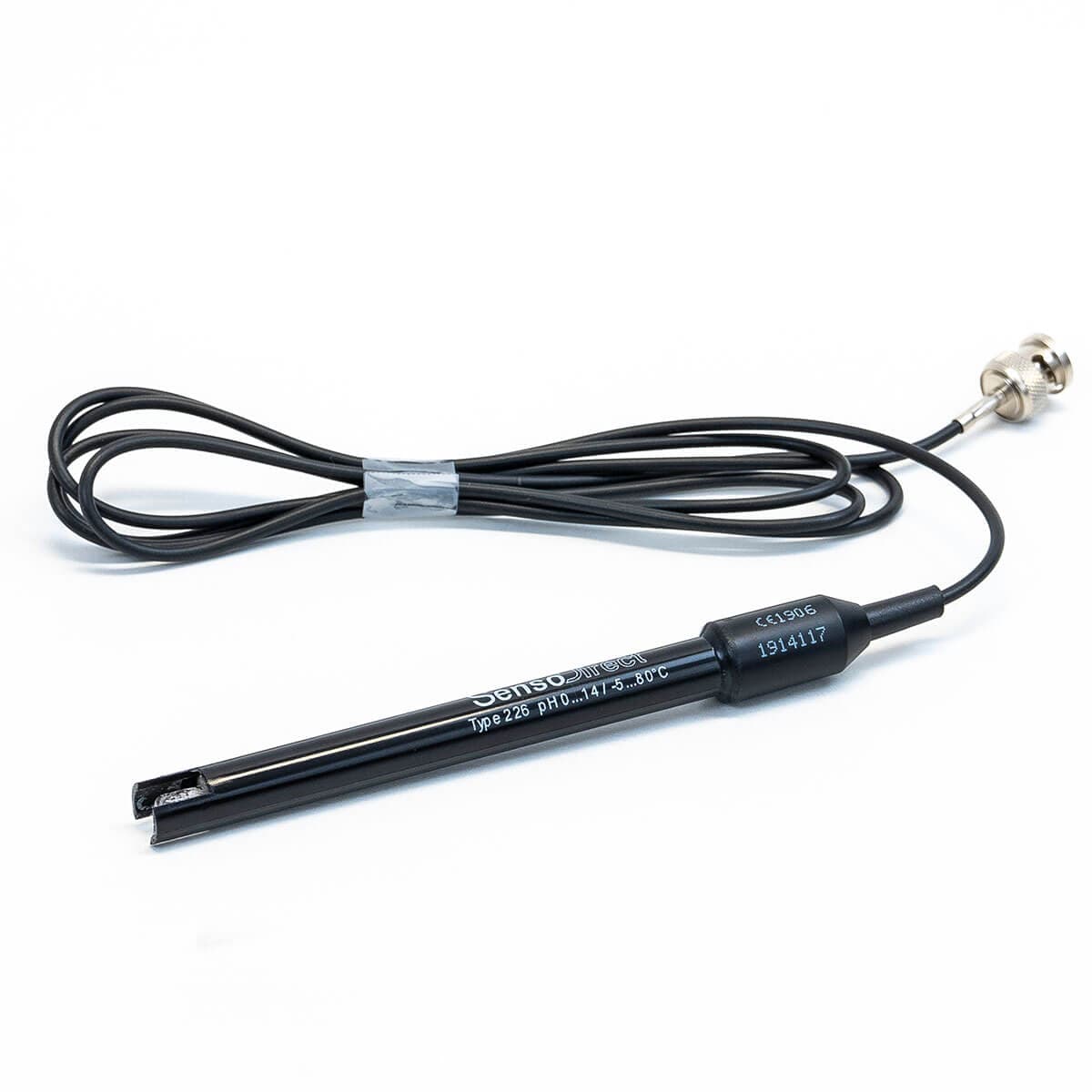 pH electrode, plastic/gel, type 226, without temperature sensor, BNC-plug