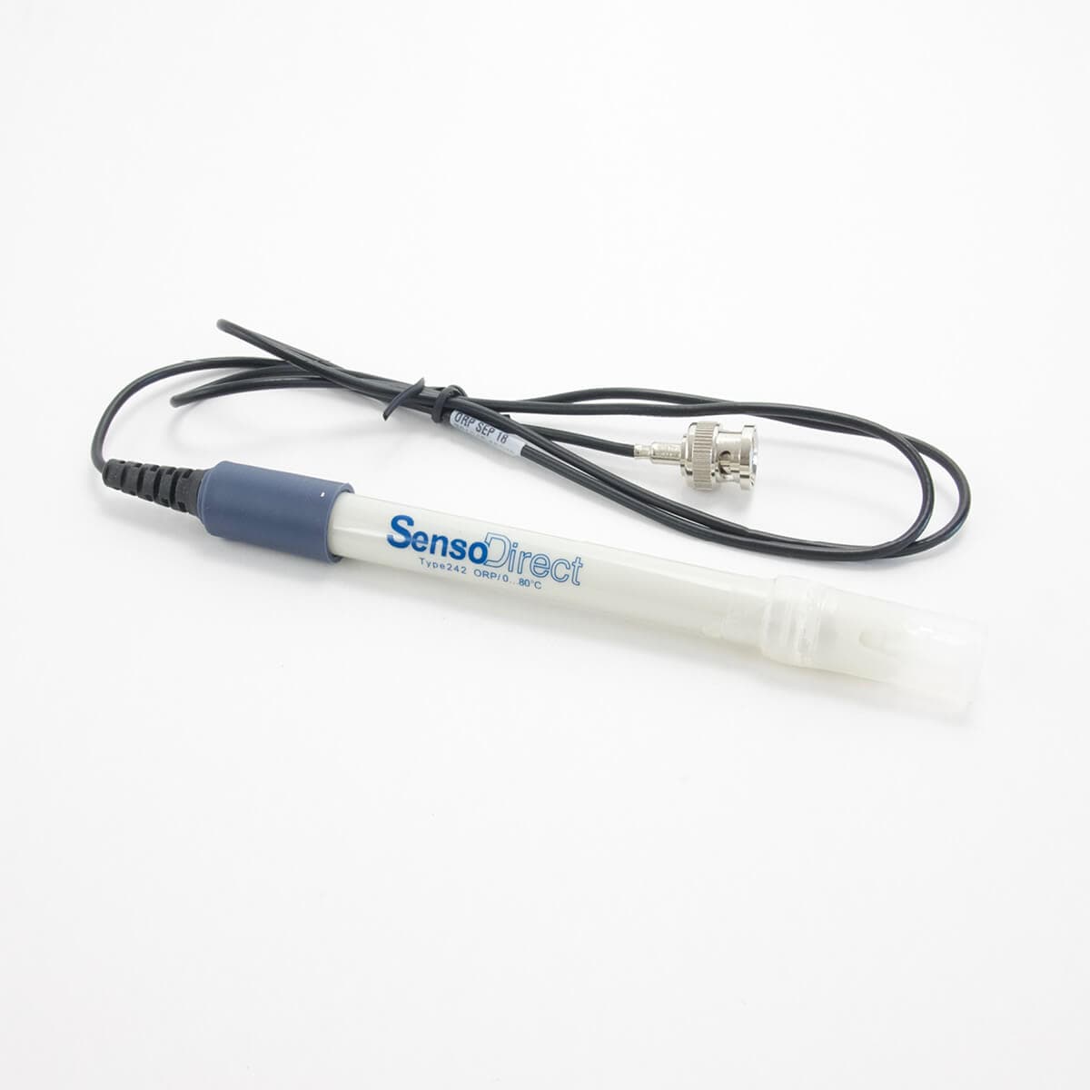 Redox electrode, plastic/gel, BNC-plug, 1m cable