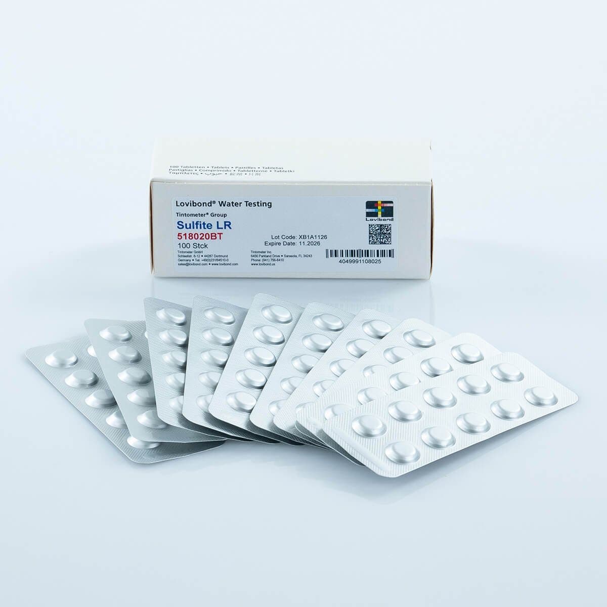 Sulfite LR Tablet Reagents
