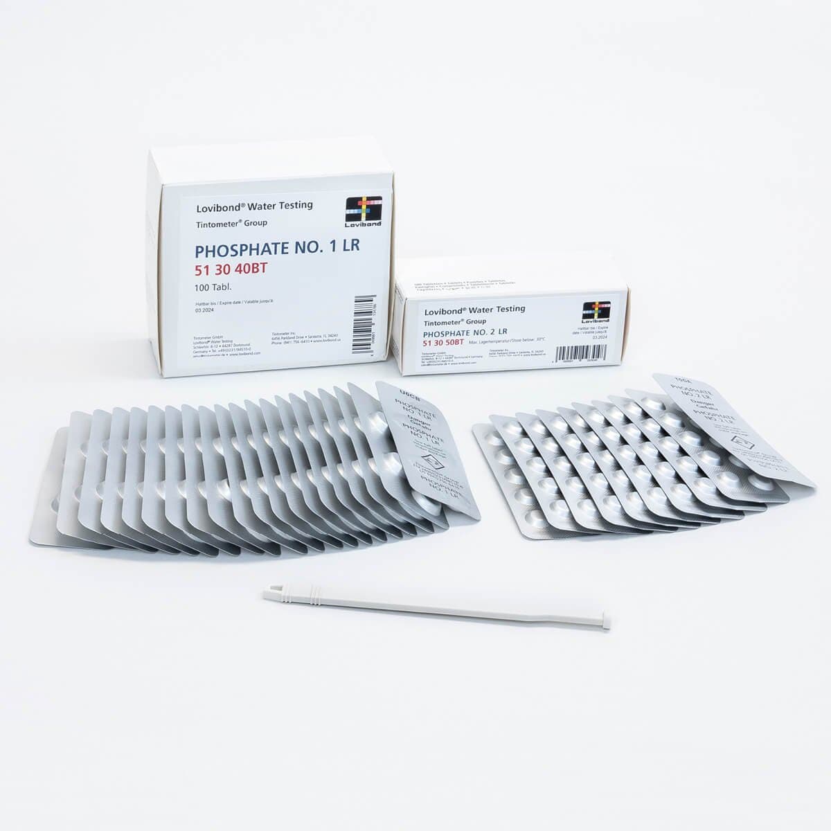 Set Phosphate No. 1 LR/No. 2 LR