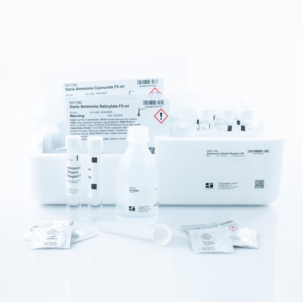 VARIO AM Vial Test Reagent Set High Range F5