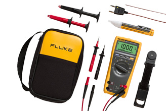 Fluke 179/1AC2 Rugged Multimeter and Non-Contact Voltage Detector Combo Kit